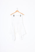 Dissh Womens White Top Size 10
