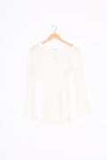 Dissh Womens White Top Size XS