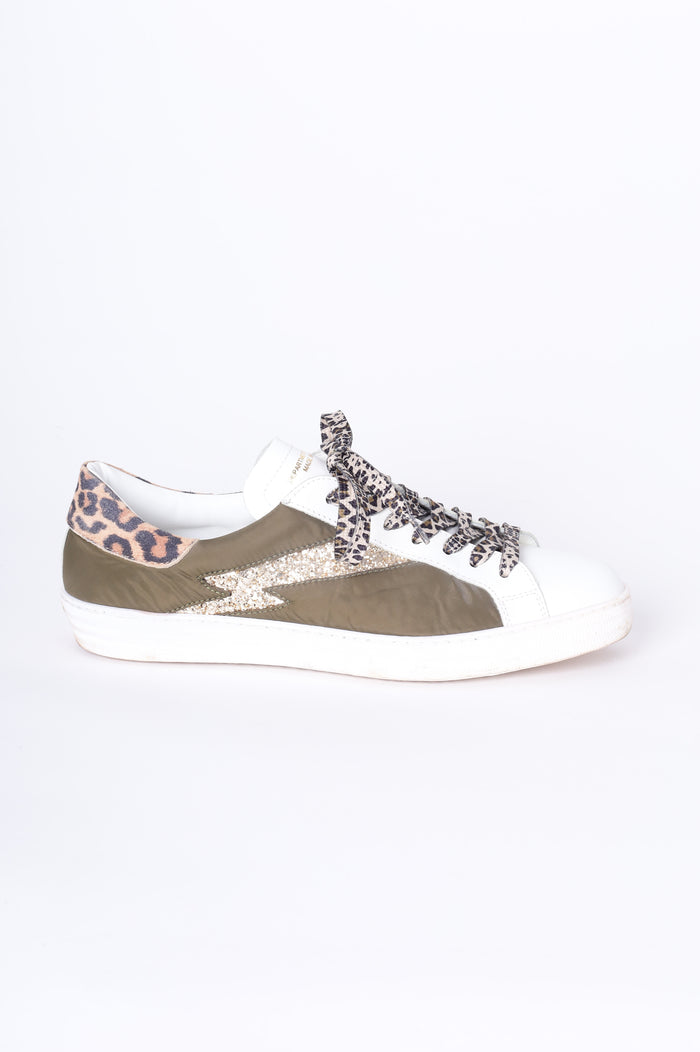 D.O.F Womens Green Sneakers Size EU 41