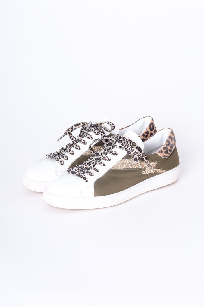 D.O.F Womens Green Sneakers Size EU 41