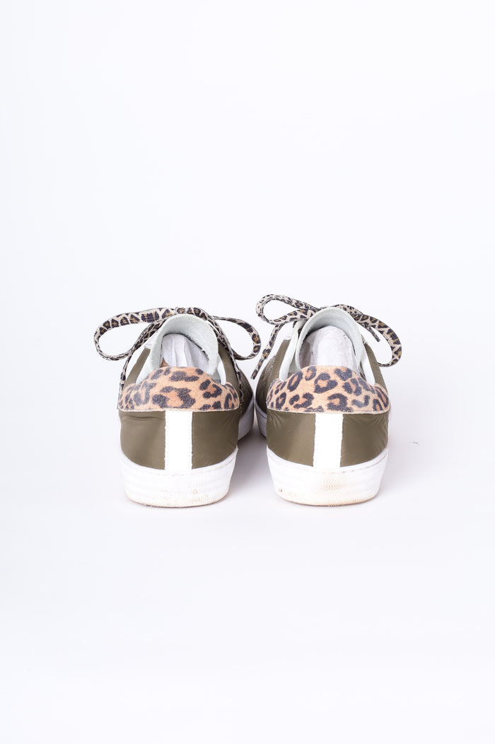 D.O.F Womens Green Sneakers Size EU 41