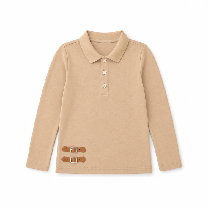 Double Buckle Polo
