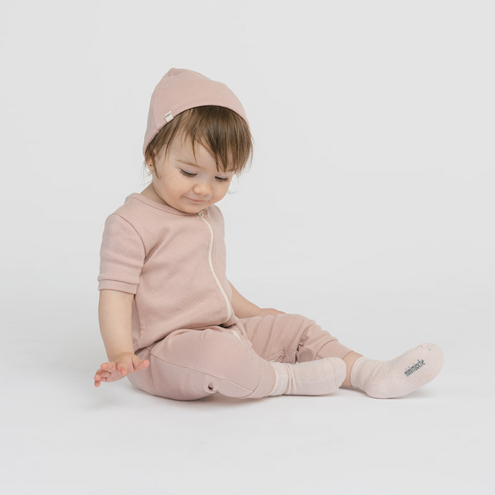 Dreamy Knotted Beanie - Hats - Blossom - 3-6 - mini mioche