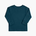 Dreamy Long Sleeve Crew - Organic Cotton Kids Shirts - Juniper - Baby and Toddler Shirts Made in Canada - mini mioche