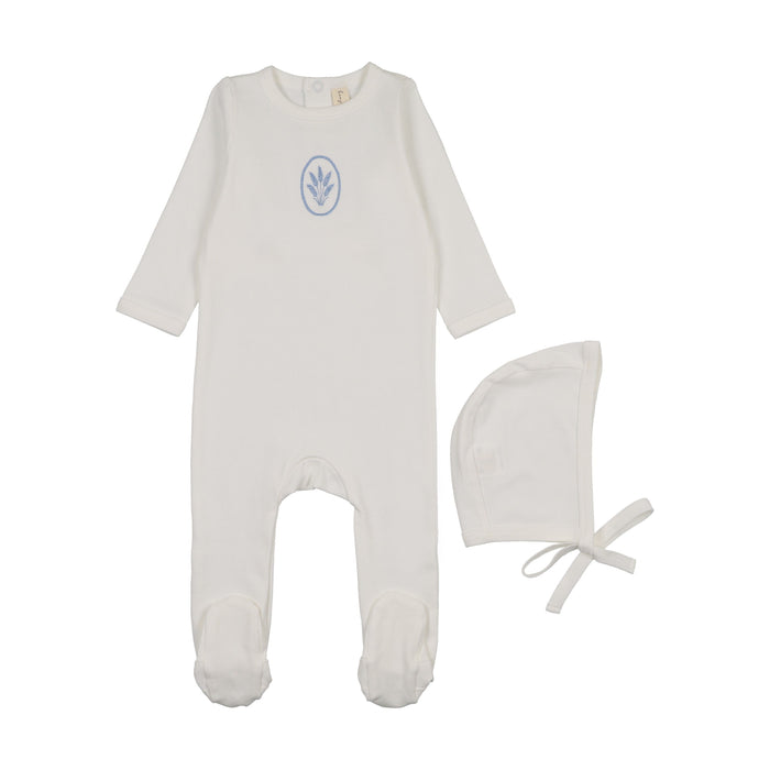 Dreamy Wheat Footie Set