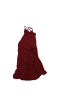 Dress: Maroon