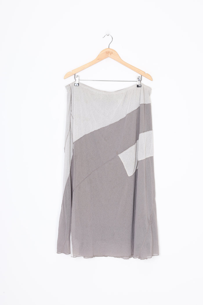 Elements by sirocco Womens Grey Skirt Size XXL