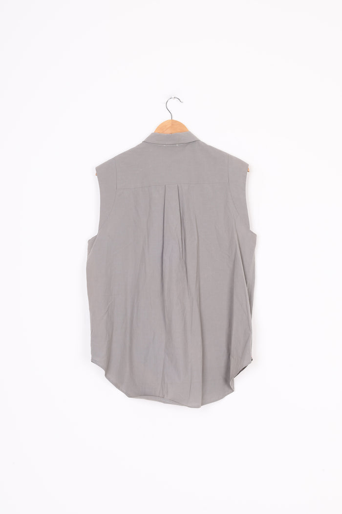 Elms & King Womens Khaki Top Size M