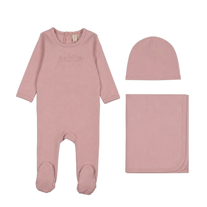 Embossed Petite Layette Set