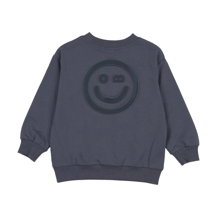 Embossed Smiley Sweatshirt