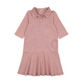 Embossed Volleyball 3/4 Sleeve Dress