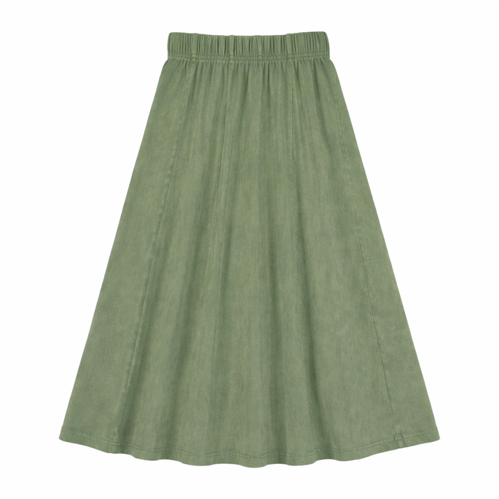 Embossed Volleyball Maxi Skirt
