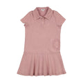 Embossed Volleyball Short Sleeve Dress