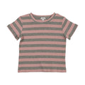 Embroidered Stripe Short Sleeve T-Shirt