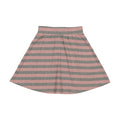 Embroidered Stripe Skirt