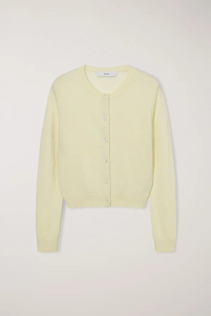 Essential Crewneck Knit Cardigan Sweaters & Knits Dunst