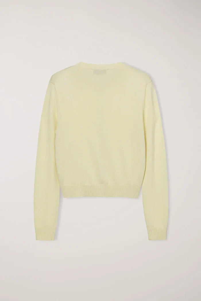 Essential Crewneck Knit Cardigan Sweaters & Knits Dunst