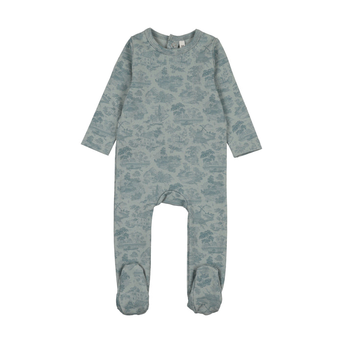 Farmhouse (Toile) Footie