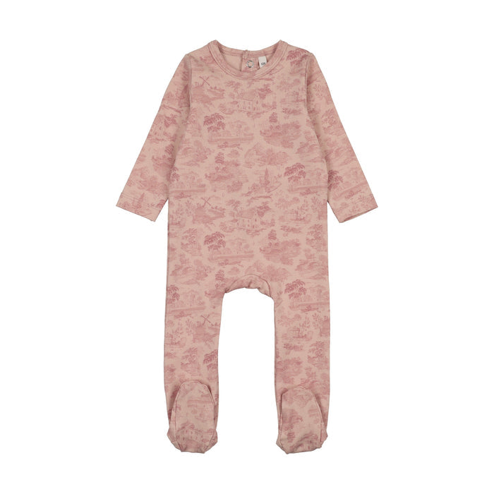Farmhouse (Toile) Footie