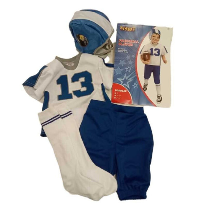 Football Player: 4pc Jersey, Pants, Helmet, Socks