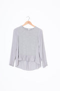 Forever New Womens Grey Top Size XS