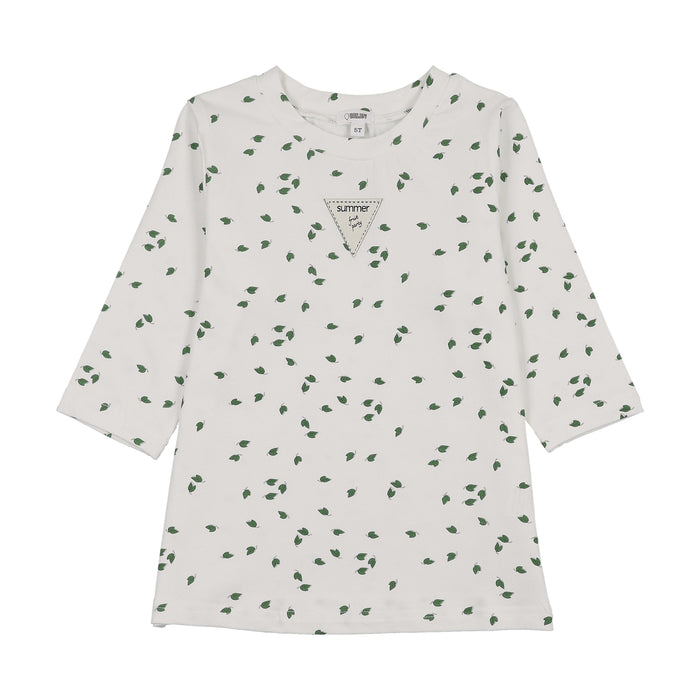 Fruit Party 3/4 Sleeve Cotton T-Shirt - Girl