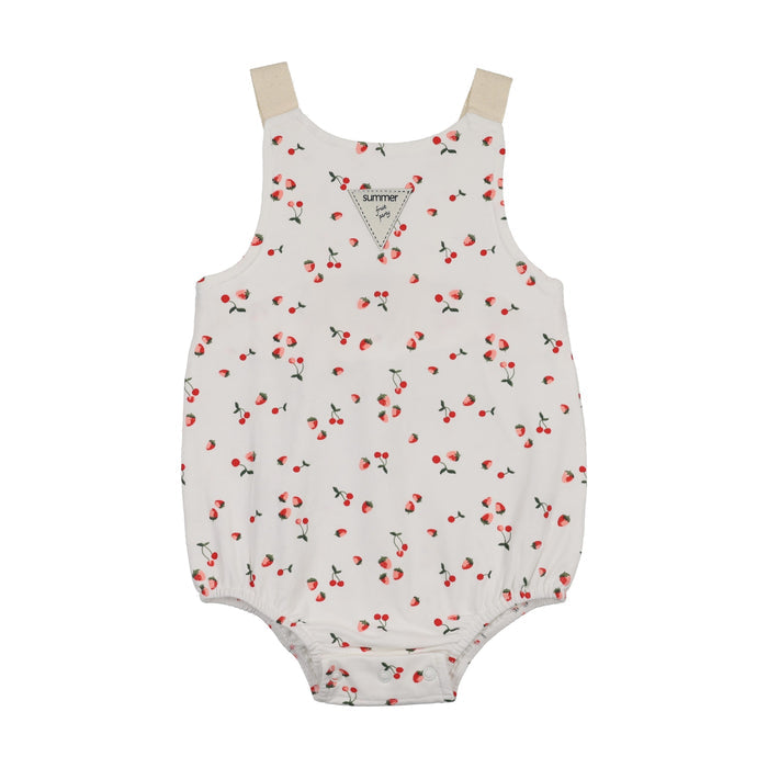 Fruit Party Cotton Romper