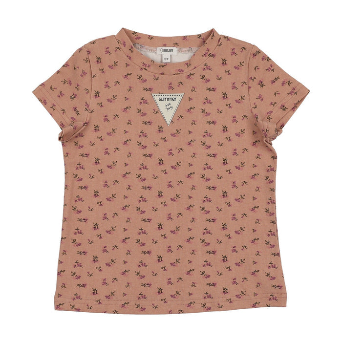 Fruit Party Short Sleeve Cotton T-Shirt - Girl