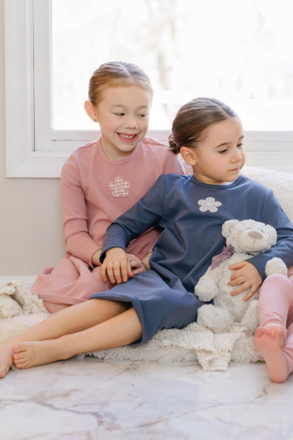 Gingham Picture Short Nightgown