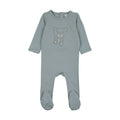 Gingham Teddy Footie