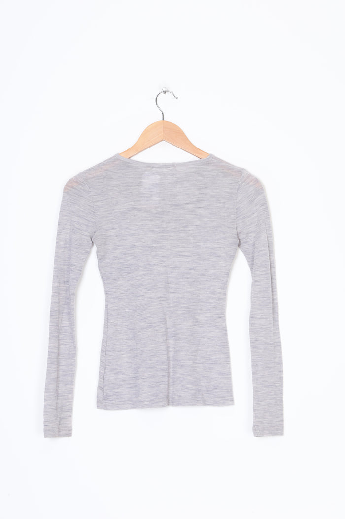 Glassons Womens Grey Top Size 8