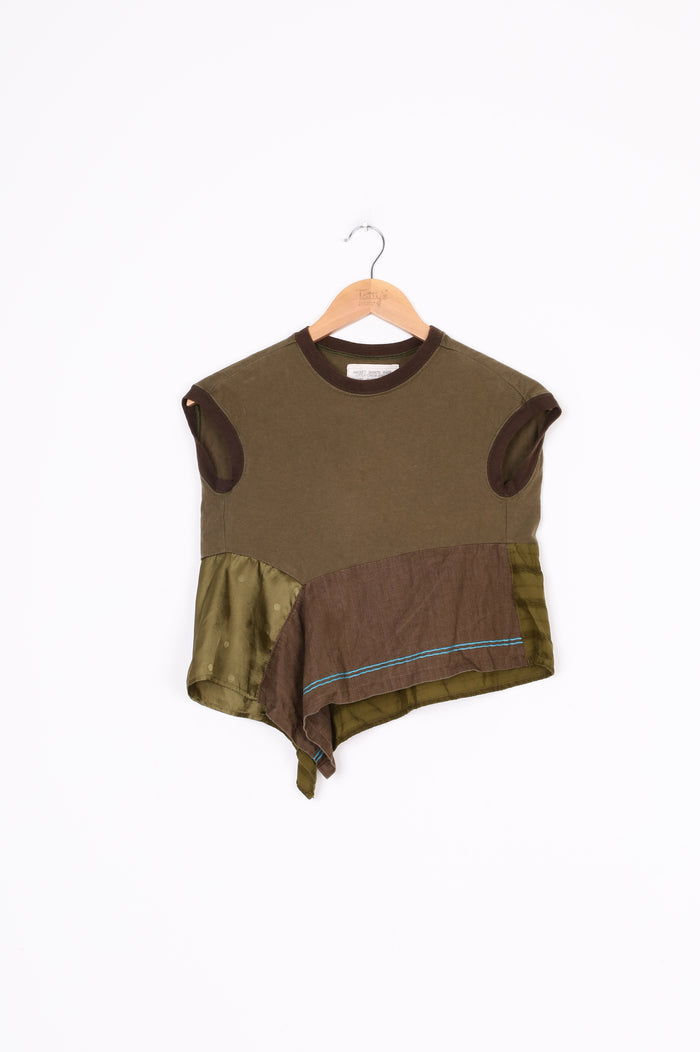 Go To Hollywood Kids Green Top Size S