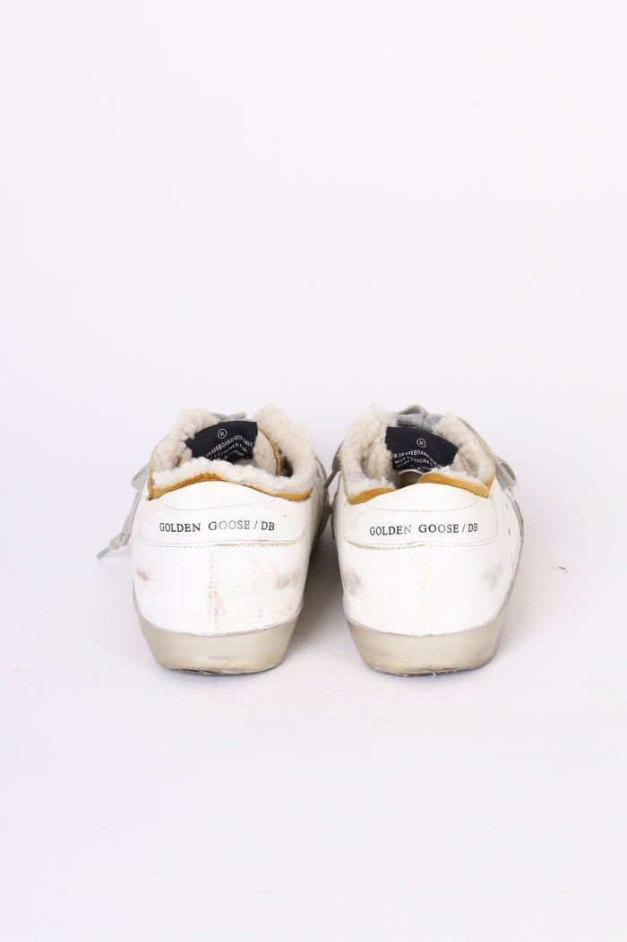 Golden Goose Deluxe Brand Womens White Sneakers Size EU 36