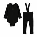 Graphic Rhinestone Overall Lounge Set