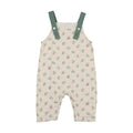 Green Floral Romper - Girl