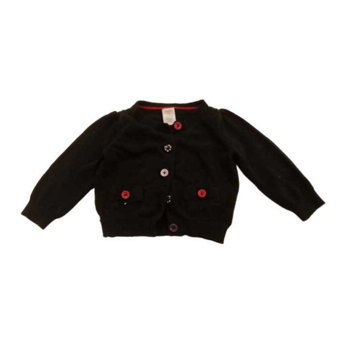 gymboree black sweater w/buttons