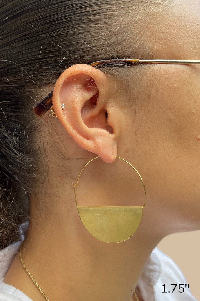 Hoop / Brass / 1.75"