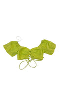 Halter Top: Lime Green