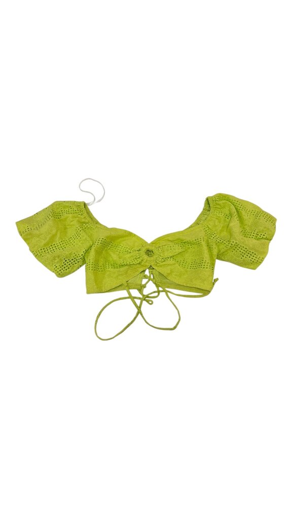 Halter Top: Lime Green