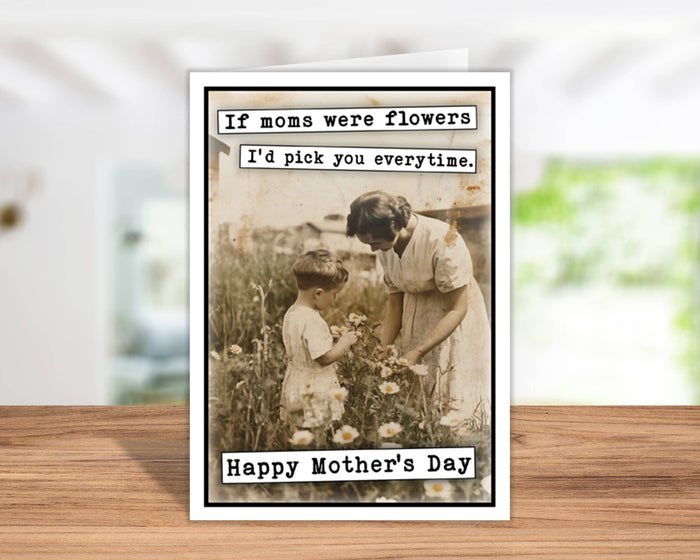 Happy Mothers Day Cards & Display Stand | Mothers Day Gifts: Yes