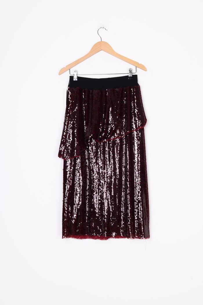 Harman Grubisa Womens Red Skirt Size 10