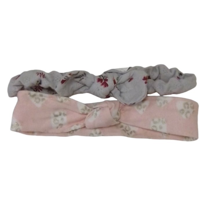 Headbands: Pink/Grey