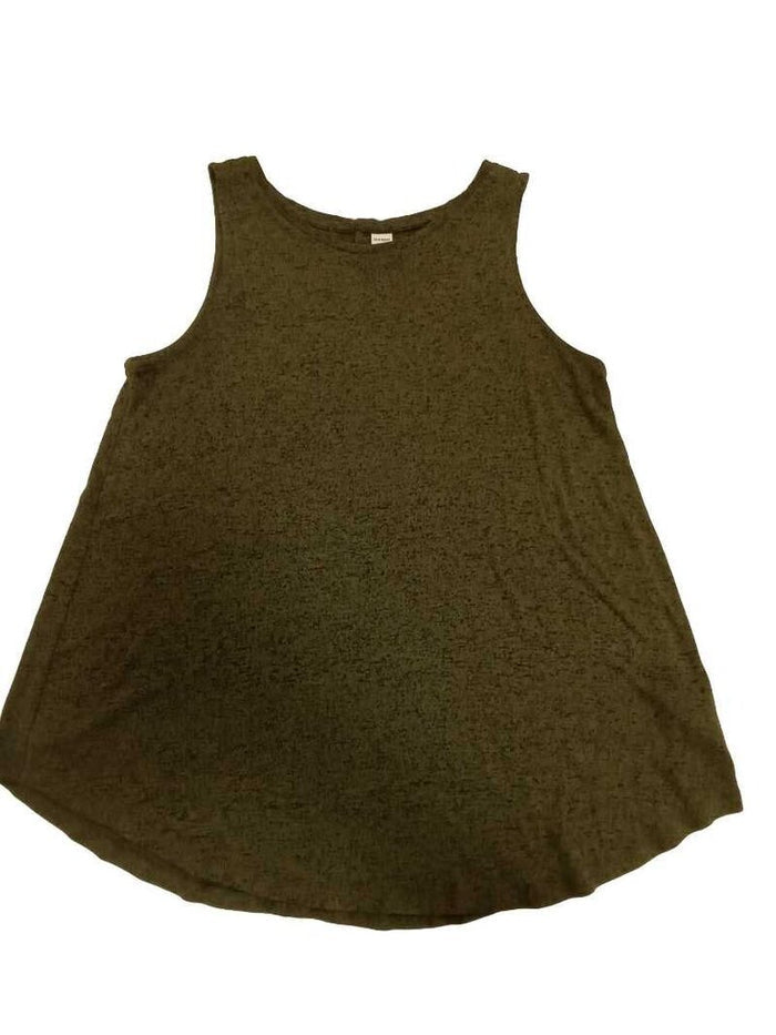 heathered tank top