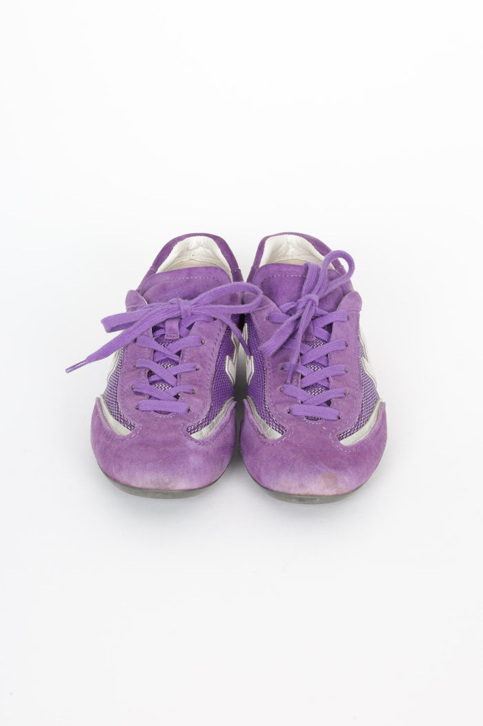 Hogan Womens Purple Sneakers Size 38