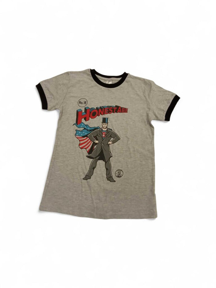 Honest Abe Super Man Tee Shirt