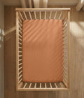 HushDry™ 2-in-1 Waterproof Fitted Cot Sheet Viscose from Bamboo Hazel