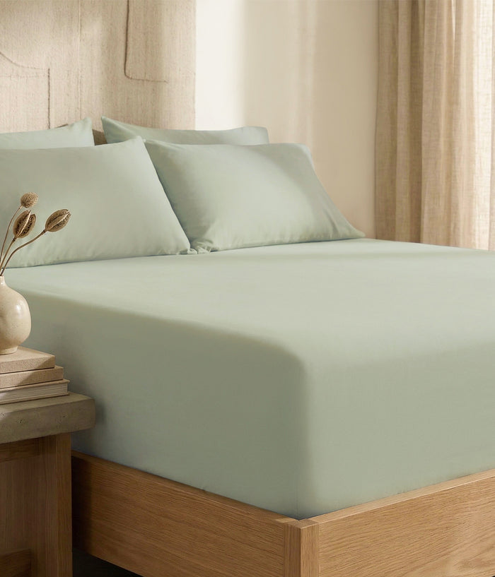 HushDry™ 2-in-1 Waterproof Fitted Double Sheet Viscose from Bamboo Sage