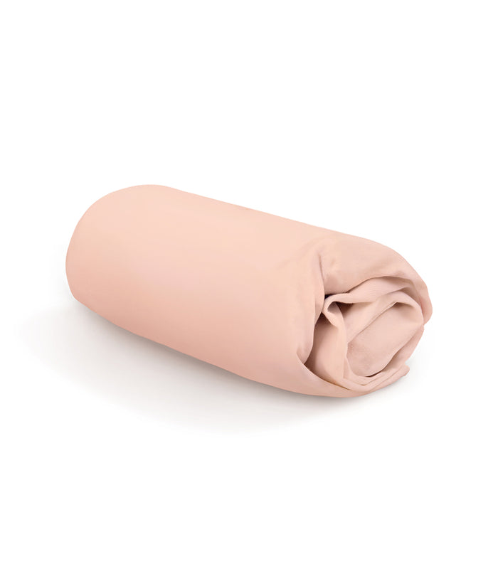 HushDry™ 2-in-1 Waterproof Fitted King Sheet Viscose from Bamboo Blush