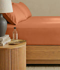 HushDry™ 2-in-1 Waterproof Fitted King Sheet Viscose from Bamboo Hazel