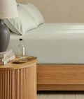 HushDry™ 2-in-1 Waterproof Fitted King Sheet Viscose from Bamboo Sage